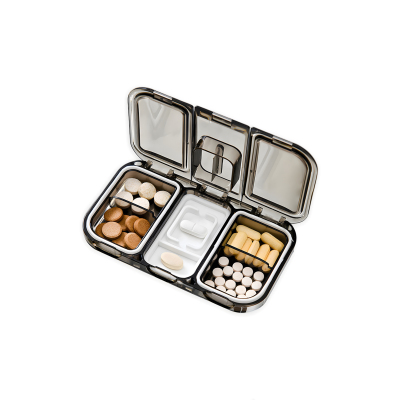 Portable pill box
